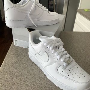 Size 9 Air Force One shoes. Never worn. $80 obo